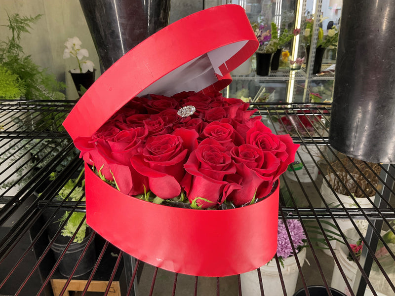 Valentine's Box Bouquet