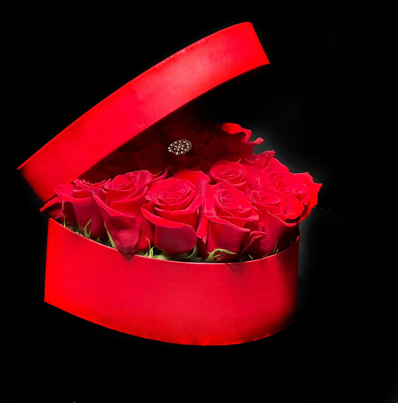 Valentine's Box Bouquet